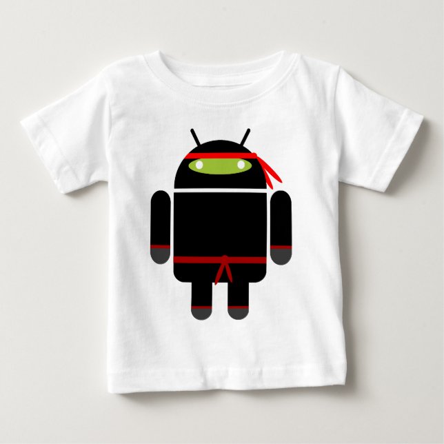 Android Ninja T-shirt (Framsida)