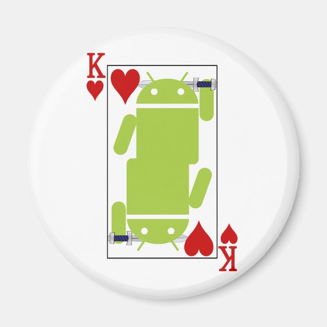 Android of Hearts Magnet (Framsidan)