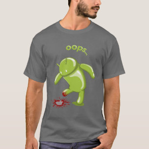 Android Oops Tee Shirt