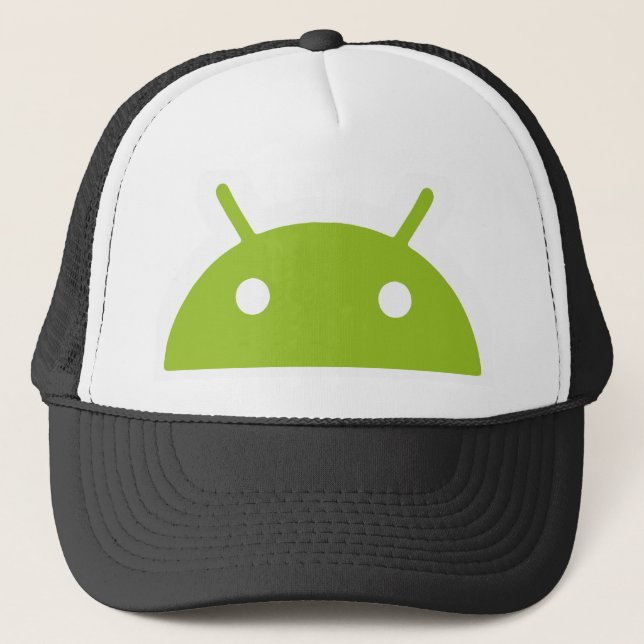 Android Peeking Truckerkeps (Framsida)
