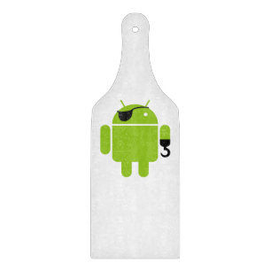 Android Robot Icon som Pirat