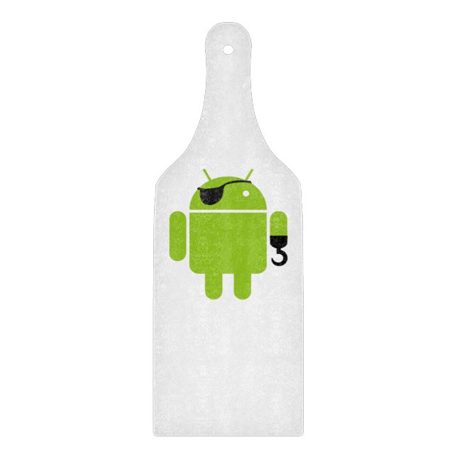 Android Robot Icon som Pirat (Framsidan)