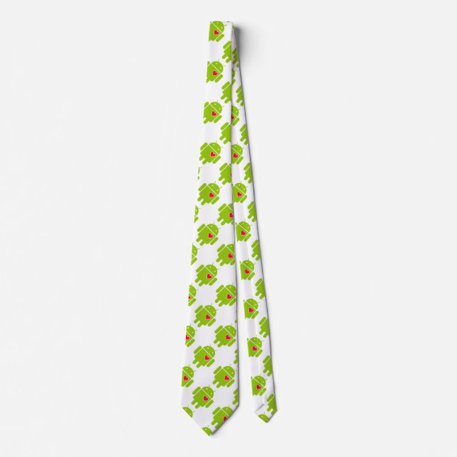 Android Robot med Heart Mode Slips (Framsida)