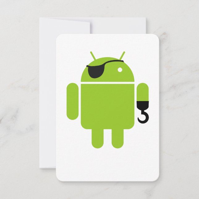 Android Robot Michal Pirat (Framsida)