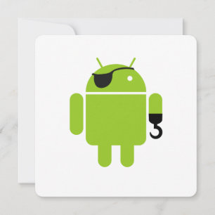 Android Robot Mighty Pirat