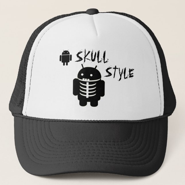 Android SKULL STYLE Keps (Framsida)