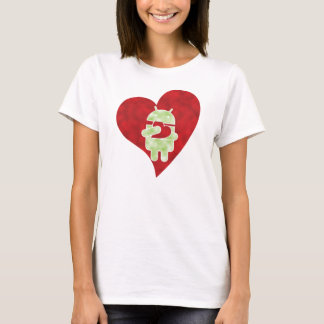 Android T-shirt - Droid Love