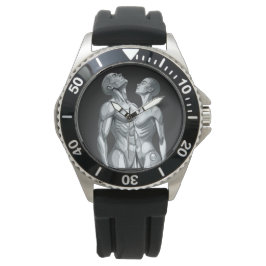 Android Union: Cyborg Couple Sport Wrist Watch Armbandsur