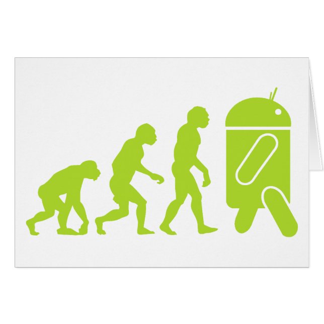 Android-utveckling Hälsningskort (Framsidan Horizontal)