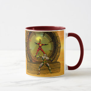 ANDROID XENIA MEETS CYBORG TITAN Science fiction Mugg
