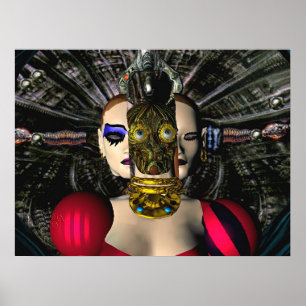 ANDROID XENIA RYMD SKEPPS PILOT,Science Fiction Poster