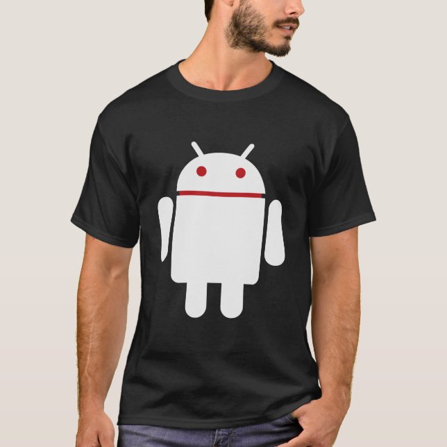 AndroidAlbino Tee Shirt (Framsida)