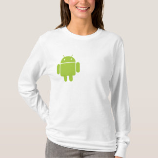 Androiddam inpassade Hoodie T-shirt