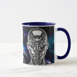Androïde chrome galaxie mugg