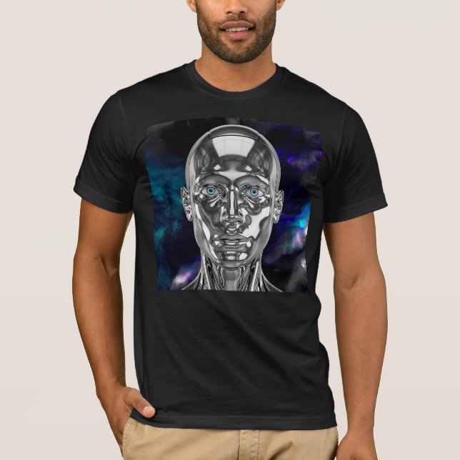 Androïde galaxie futur t shirt (Framsida)