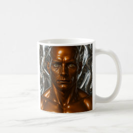 Androïde métal liquide kaffemugg