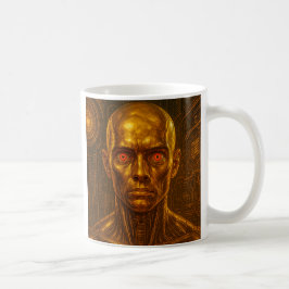 Androïde regard lumineux kaffemugg