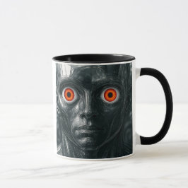 Androïde yeux lumineux mugg