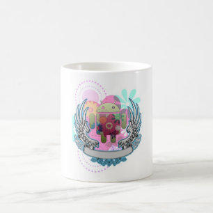 Androidge som du påskyndar kaffemugg