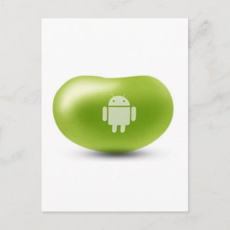 Androidgeléböna Vykort