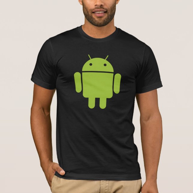 Androidmanar inpassade utslagsplats tee (Framsida)