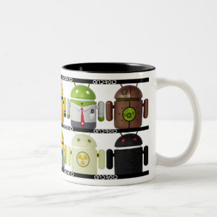 Androidmugg Två-Tonad Mugg