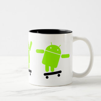 Androidmugg Två-Tonad Mugg