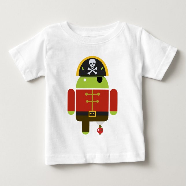 Androidpirat - Andy Tee Shirt (Framsida)