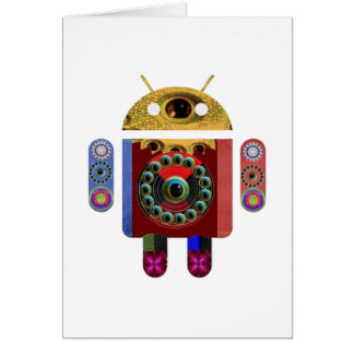 ANDROIDrobot Hälsningskort