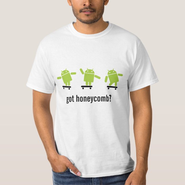 AndroidSkateboarding T Shirt (Framsida)