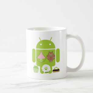 Androidversioner Kaffemugg