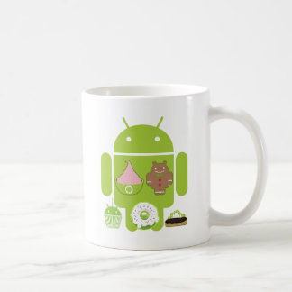 Androidversioner Kaffemugg