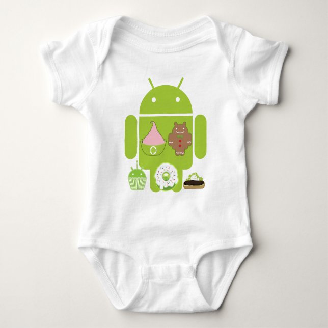Androidversioner Tröja (Framsida)