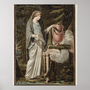 Andromache, kostym för Andromache av Jean Racin Poster