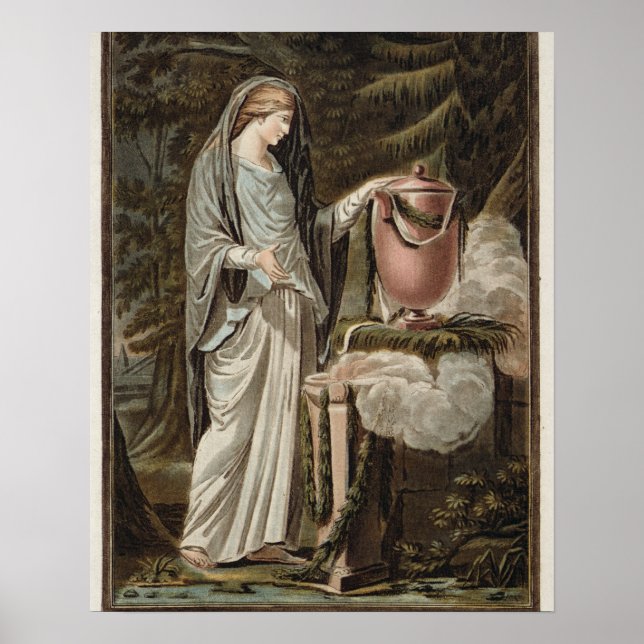Andromache, kostym för Andromache av Jean Racin Poster (Framsidan)