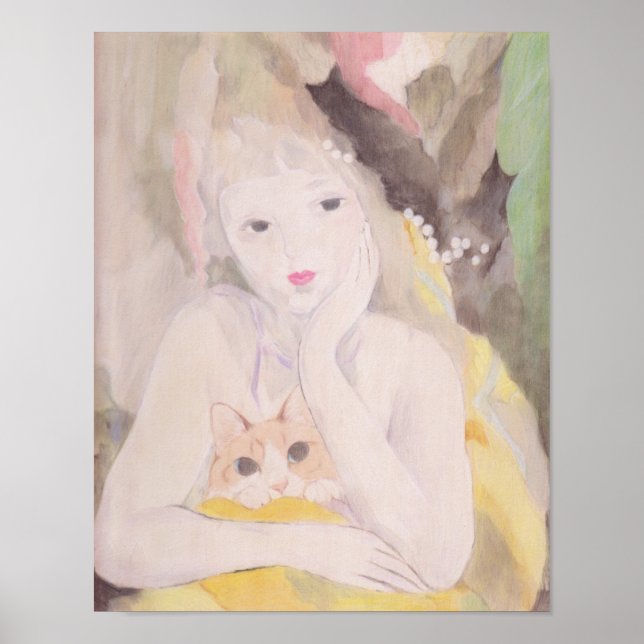 Andromed et chat Marie Laurencin Poster (Framsidan)