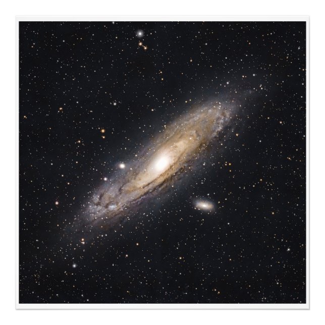 Andromeda: En inblick i vår galaktiska framtid Fototryck (Framsidan)