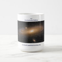 Andromeda Galaxy av Nikkolai Davenport - 15 oz Mug