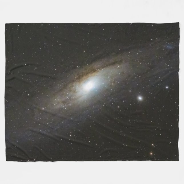 ANDROMEDA GALAXY FLEECEFILT (Framsidan (Horisontell))