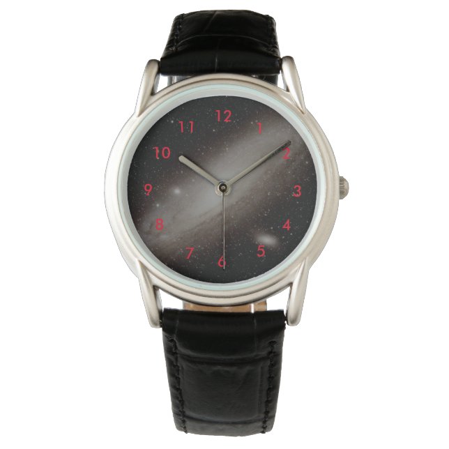 Andromeda Galaxy (M31) Armbandsur (Framsida)