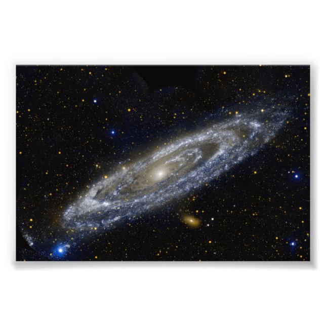 Andromeda galaxy milky cosmos universum fototryck (Framsidan)