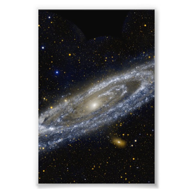 Andromeda galaxy milky cosmos universum fototryck (Framsidan)