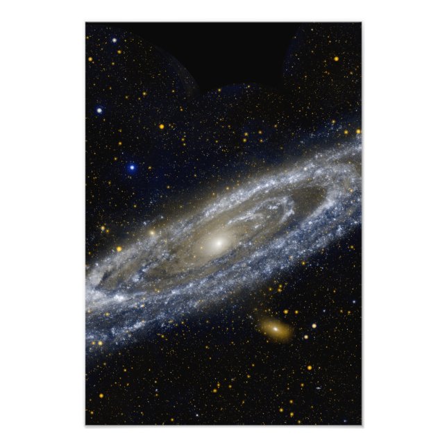 Andromeda galaxy milky cosmos universum fototryck (Framsidan)