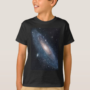 andromeda galaxy milky way cosmos universum t shirt
