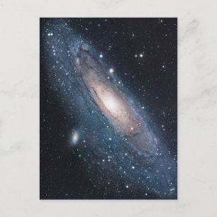 andromeda galaxy milky way cosmos universum vykort
