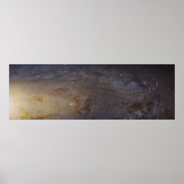 Andromeda galaxy poster (Framsidan)