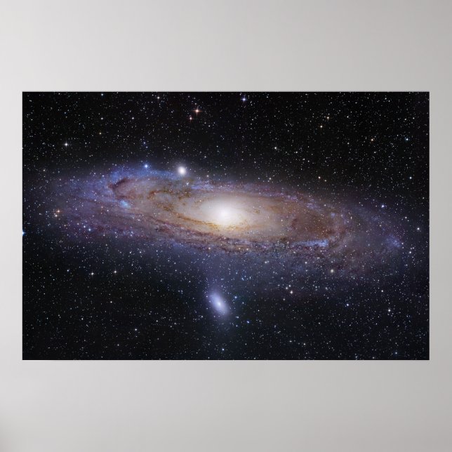 Andromeda Galaxy Poster (Framsidan)