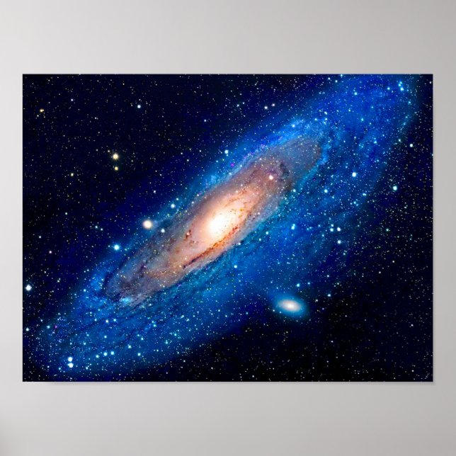 Andromeda Galaxy Poster (Framsidan)