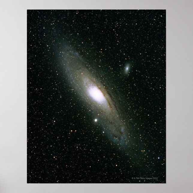 Andromeda Galaxy Poster (Framsidan)