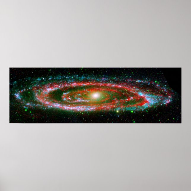 Andromeda Galaxy Poster (Framsidan)